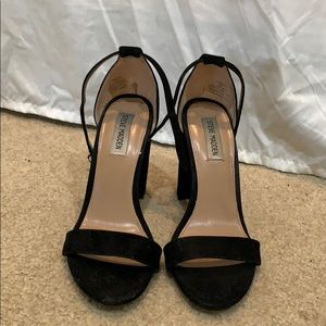 Steven Madden Black Heels